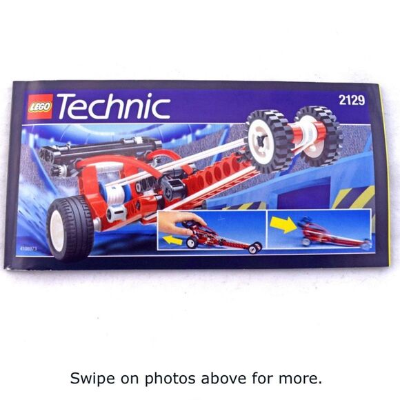 10/$25🦋 LEGO Technic 2129-1 Blast Off Dragster - Picture 3 of 14